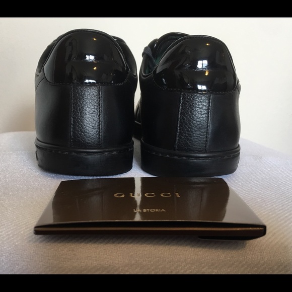 ❤️SOLD ❤️Authentic Gucci Men’s Black Sneakers - Picture 4 of 8